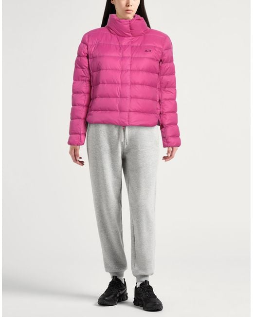 Sun 68 Pink Pufferjacke & Daunenjacke