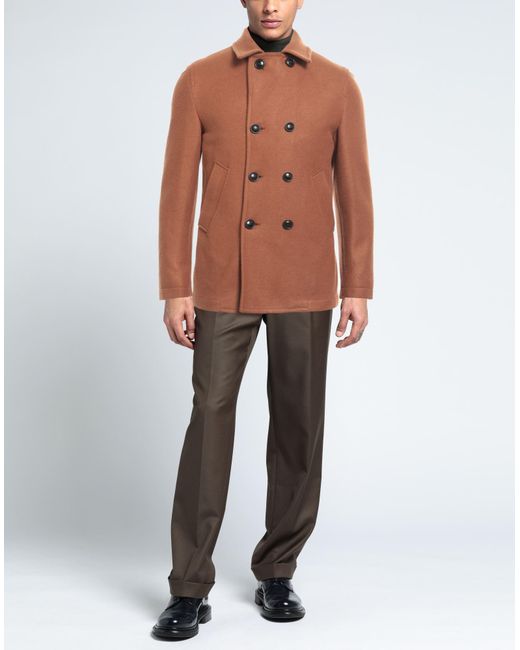 Barbati Brown Coat for men