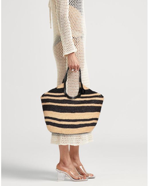 Rabanne Black Handbag Textile Fibers