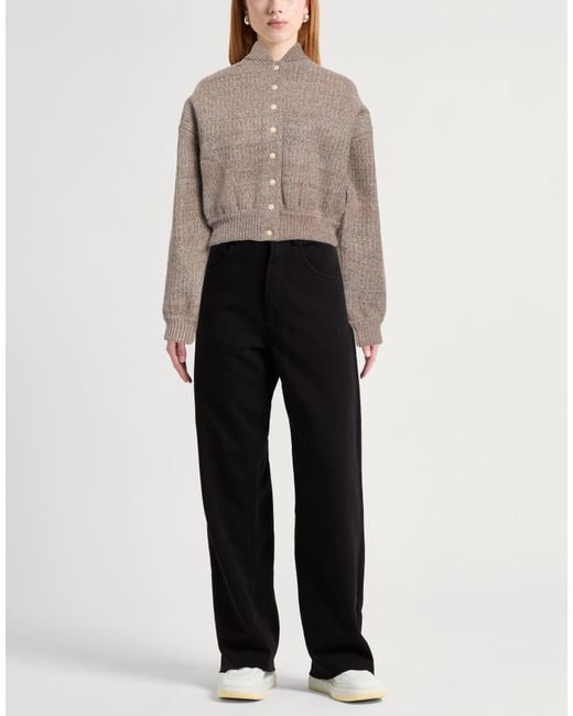Sportmax Natural Jacket Polyurethane, Polyamide, Wool