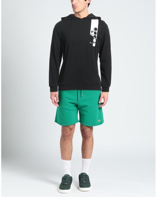 Diadora Black Sweatshirt for men