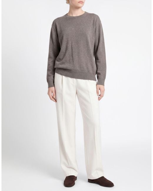 The Row Gray Sweater Cashmere