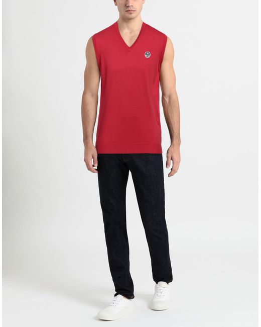 North Sails Red Jumper for men