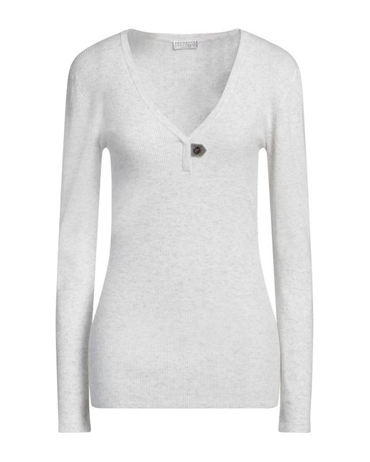 Pullover di Brunello Cucinelli in Gray
