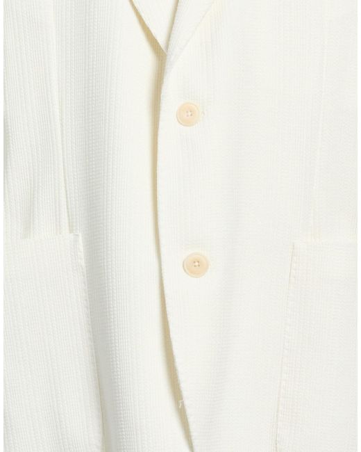Barbati White Blazers for men