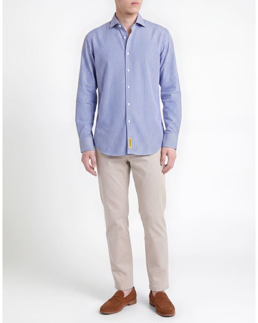 B.D. Baggies Blue Shirt Cotton for men
