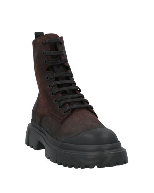 Hogan Black Ankle Boots for men