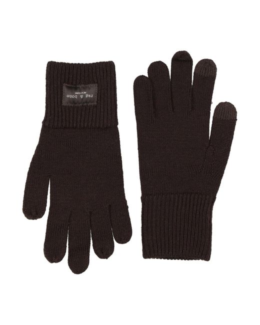 Rag & Bone Black Gloves