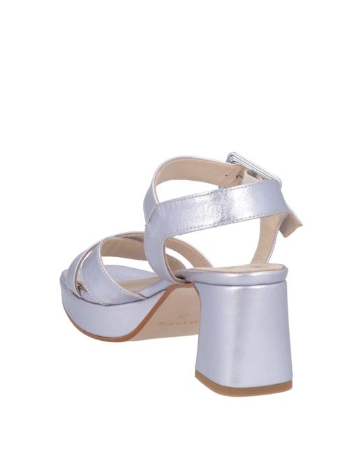 Marian White Sandals