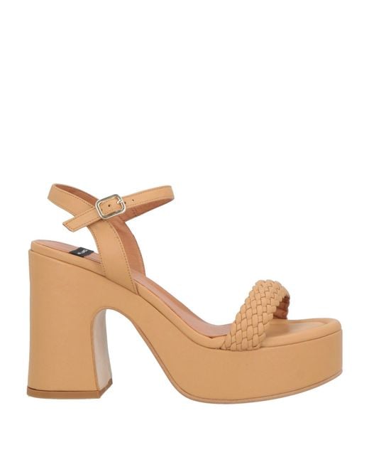 Angel Alarcon Natural Sandals
