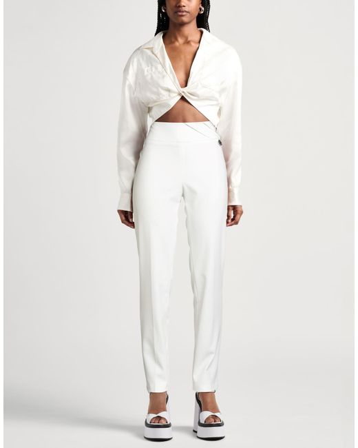 Gaelle Paris White Trouser
