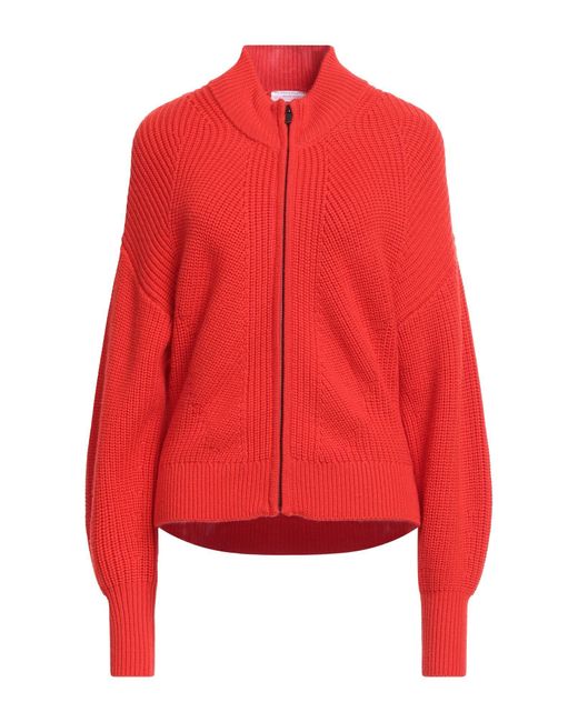 Majestic Filatures Red Cardigan