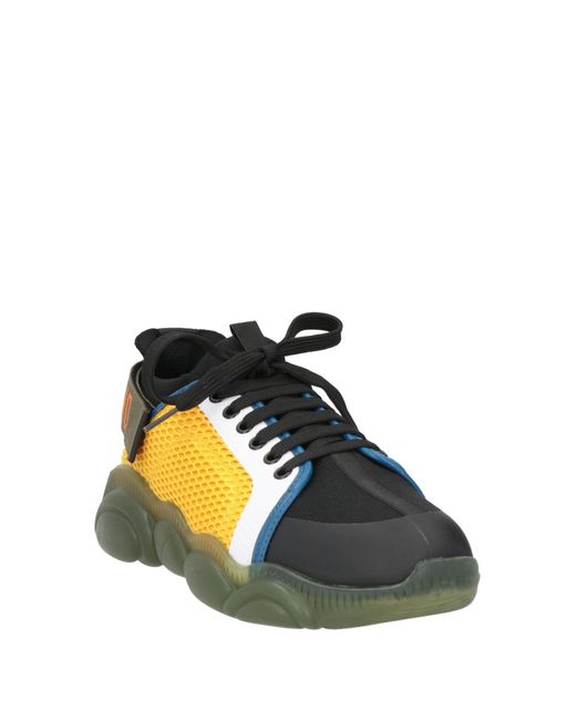 Moschino Yellow Trainers for men