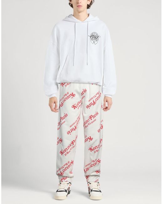 KENZO White Trouser for men