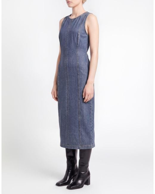Rag & Bone Blue Midi Dress