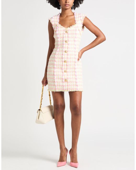 Balmain Pink Mini Dress