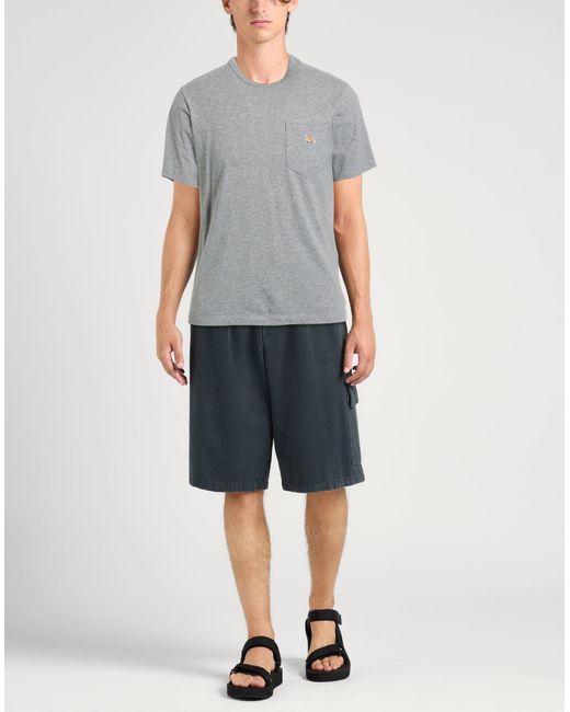 Maison Kitsuné Gray T-Shirt for men