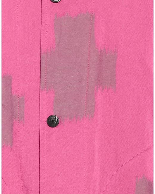 Needles Pink Jacket Cotton, Linen for men