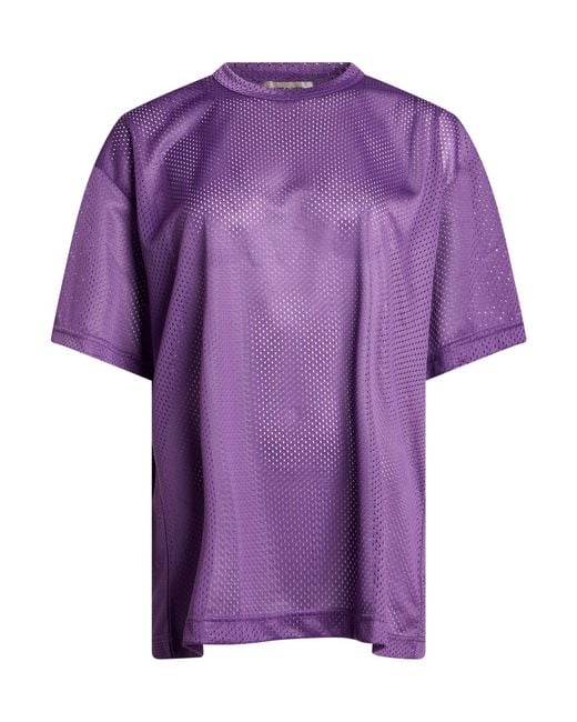 Comme des Garçons Purple T-Shirt Polyester