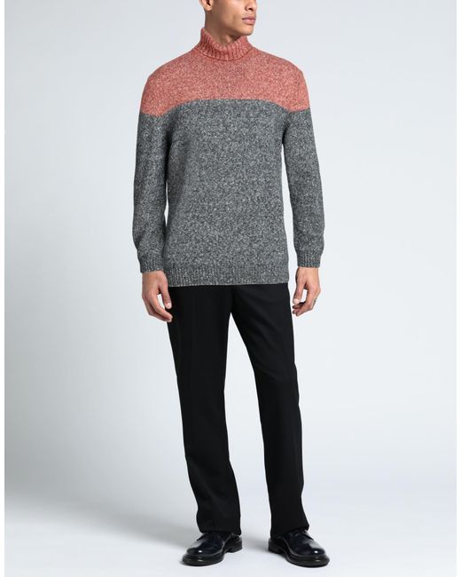 Heritage Gray Turtleneck for men