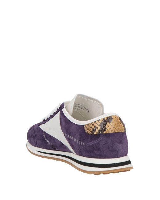 Bally Purple Trainers