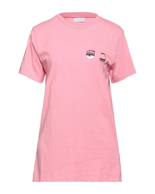 Chiara Ferragni Pink T-shirt