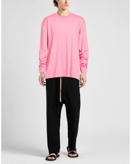 Comme des Garçons Pink T-Shirt Cotton for men