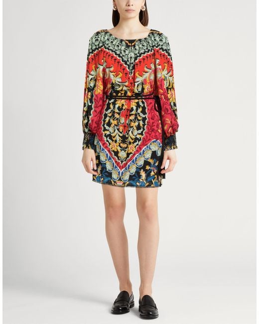 Alice + Olivia Red Mini Dresses