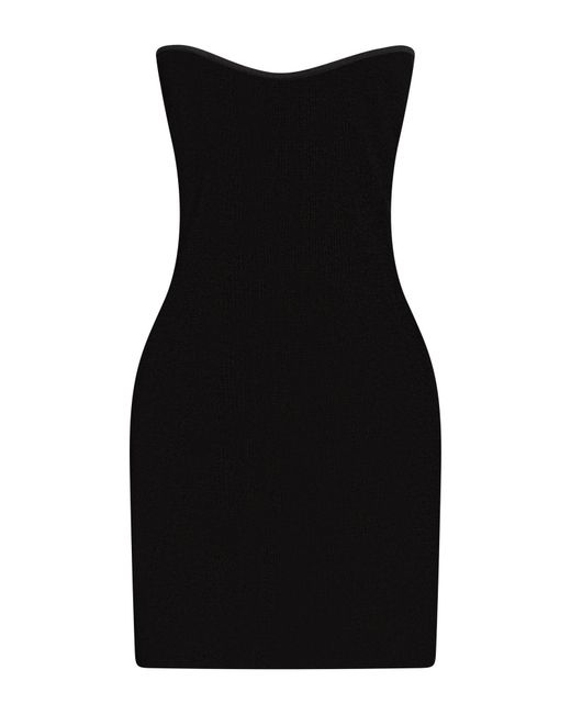 St. Agni Black Mini Dress