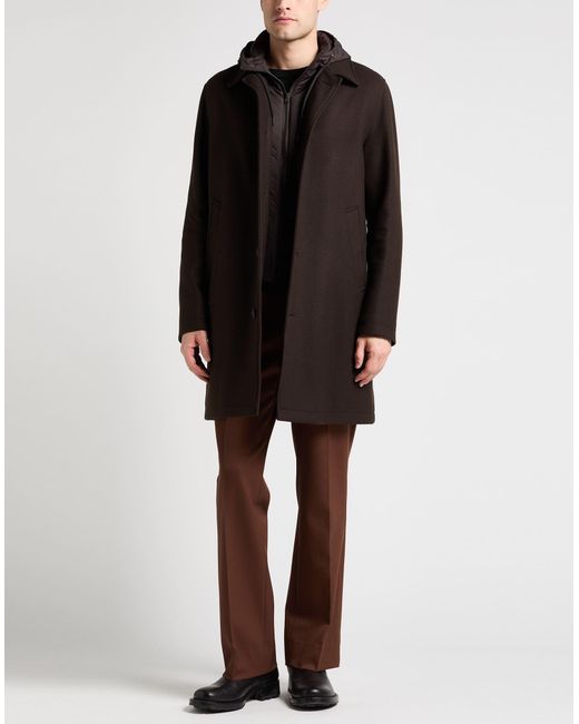 Herno Black Coat for men