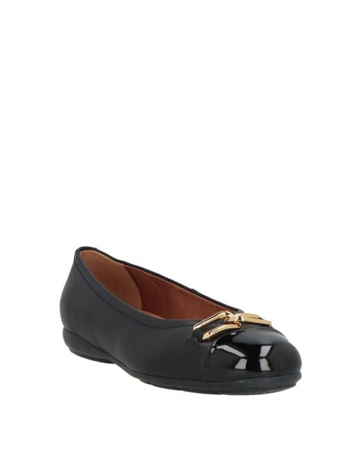 Geox Black Ballet Flats