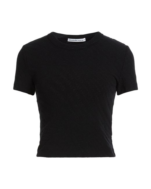 T By Alexander Wang Black T-Shirt