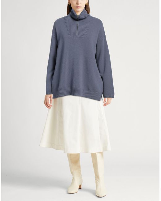 Fedeli Blue Turtleneck