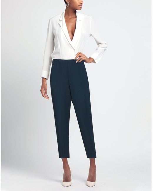 RUE DU BAC Blue Pants Polyester