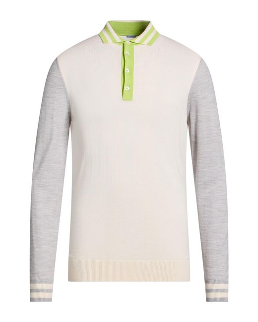 Pullover Malo de hombre de color White
