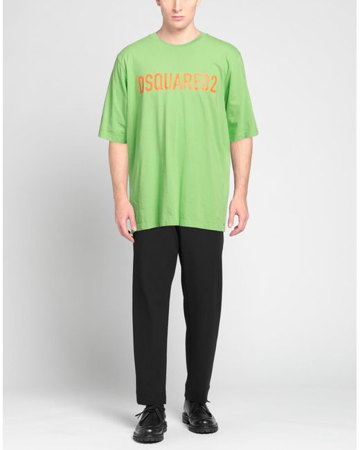 DSquared² Green T-shirt for men