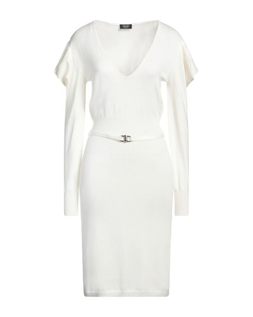 Liu Jo White Mini Dress