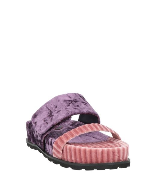 Jeannot Purple Sandale