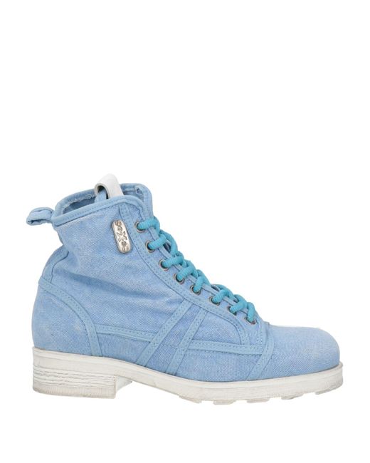 O.x.s. Blue Ankle Boots