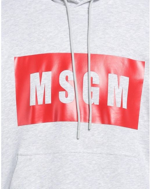 MSGM Sweatshirt in Gray für Herren