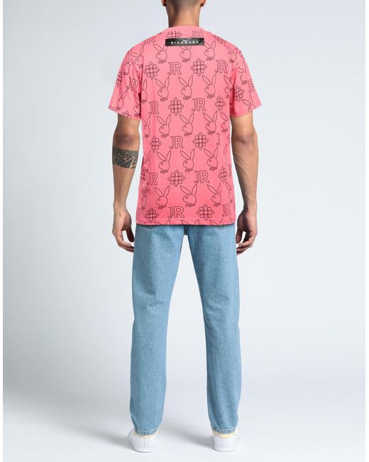 T-shirt John Richmond pour homme en coloris Pink
