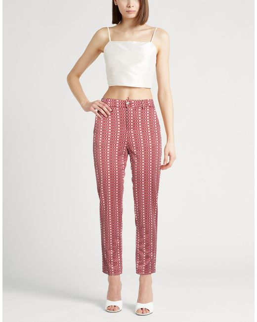 Liu Jo Red Trouser