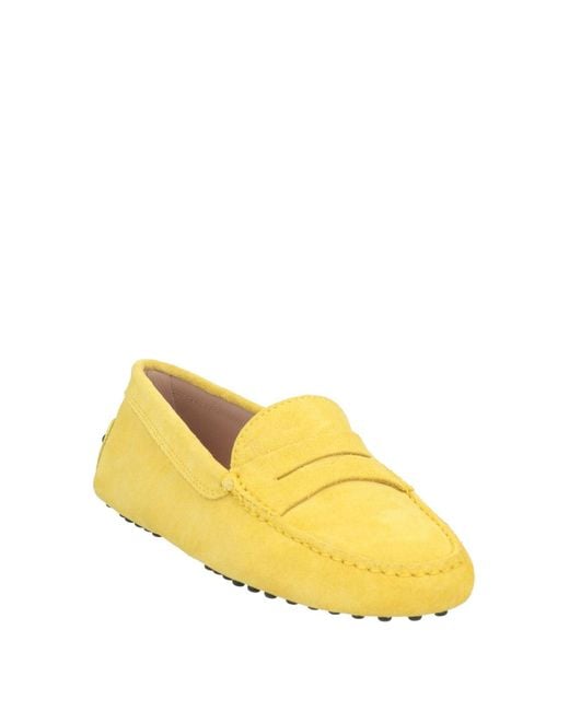 Tod's Yellow Loafer