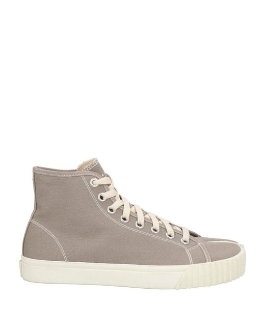 Maison Margiela Natural Sneakers Textile Fibers