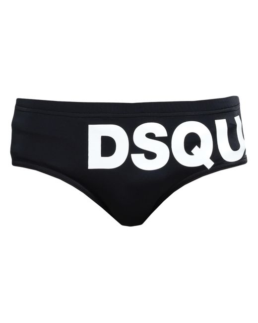 DSquared² Black Bikini Bottoms & Swim Briefs for men
