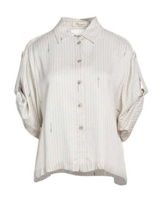 Blumarine Gray Shirts