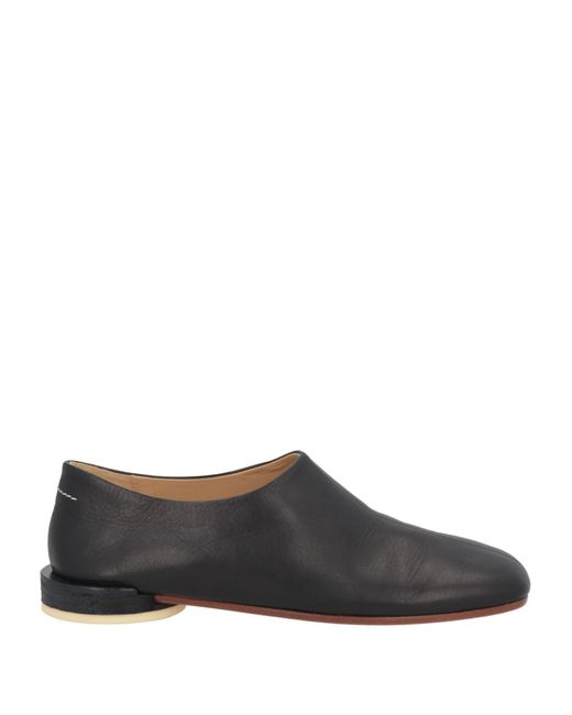 MM6 by Maison Martin Margiela Gray Loafers Leather