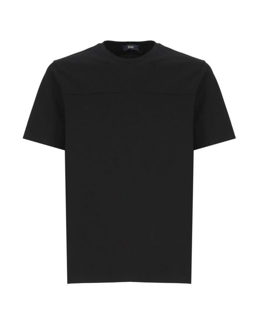 Herno T-shirts in Black für Herren