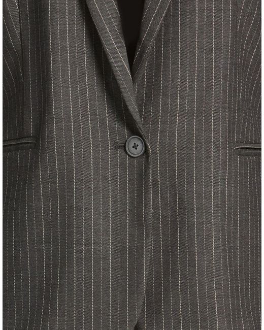 Silvian Heach Black Blazer Polyester, Viscose, Elastane