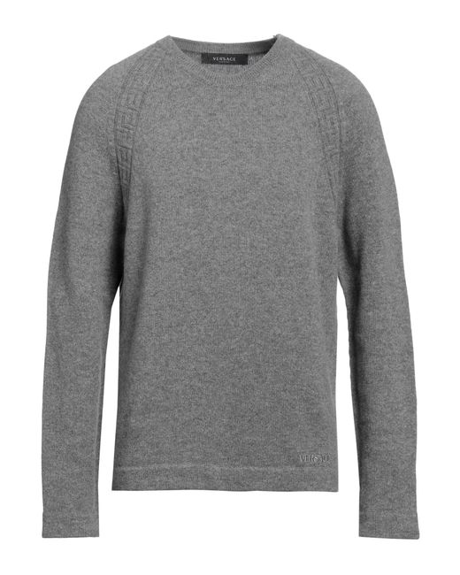 Versace Gray Sweater for men